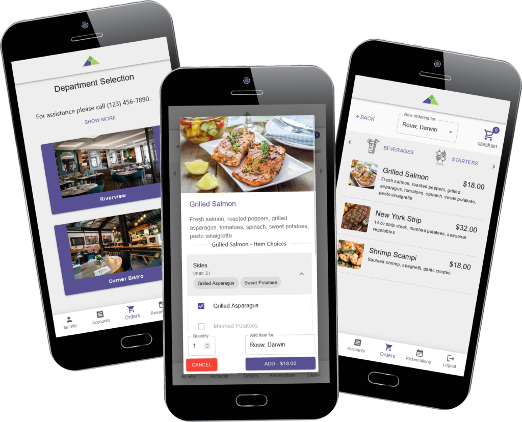 online ordering for mobile